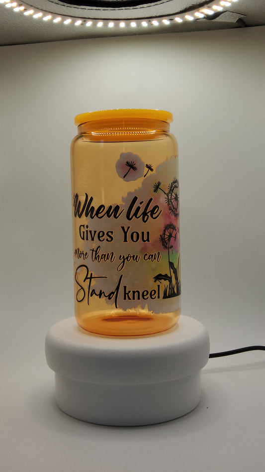 life is Hard - kneel 16 OZ